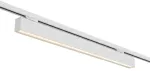 Solar Plus Actor G2 Track DP Balta DIM, 3000K/4000K, 2060&ndash;2600lm, sklaida 75&deg;, 2 vnt. 3 fazių adapteriai, L80 100.000h Ta 25&deg;C