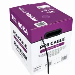 Kabelis RG6 Spacetronik HOKA PE 102 CU Dualsh. 250m