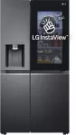 &Scaron;aldytuvas LG InstaView &trade; ThinQ&trade; GSXV91MCAE American &Scaron;aldytuvas &Scaron;aldiklis Freestanding American door Juodas LED Touch LED