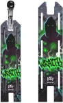 &Scaron;lifavimo juosta ekstremalaus važiavimo paspirtukui Soke Griptape 52x13cm Wraith