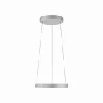 51W LED pakabinamas &scaron;viestuvas E-CLIPSE, aliuminio sp., 2700-5000K, dimeriuojamas, 50cm, reguliuojamo auk&scaron;čio