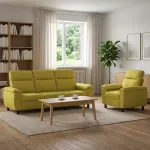 Sofa Sofos komplektas 2 vnt. &Scaron;viesiai žalia Audinys