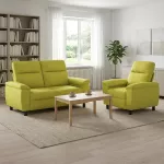 Sofa Sofos komplektas 2 vnt. &Scaron;viesiai žalia Audinys