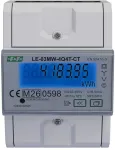 FF Trifazis 4 kvadrantų elektros energijos skaitiklis, pusiau netiesioginis matavimas, RS485 + Modbus RTU ry&scaron;ys (LE-03MW-4Q4T-CT)