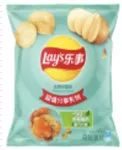 Lay's Potato Chips Fried Crab Flavor 70g x 22 pcs (CHI)