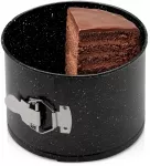 Atsegama kepimo forma su granitine danga, juoda, 18 &times; 18 &times; 12 cm