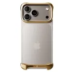 Arc Pulse &ndash; aliumininis apsauginis dėklas iPhone 18 Pro, auksinis (ARC-AP-AL-PGL-APL-IP-18-PRO)