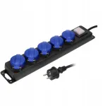 Orno Vonios kambario virtuvės Ip44 prailgintuvas dirbtuvėms 3m 3x1,5mm&sup2; 3680w