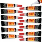 Power Glue Klijai Super Glue greiti stiprūs rinkinys 12 vienetų tūbelė Power remontui