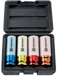 Wolfcraft Raktų galvučių rinkinys aliuminio ratlankiams 1/2" Rodcraft Rs414wp