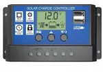 Įkrovimo reguliatorius 30a 12v/24v valdiklis usb