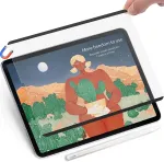 Qyiid 2 vnt. magnetinė popierinė apsauginė plėvelė, skirta ipad 11 colių a16 2025 (11-os kartos)/ipad 10-os kartos 10,9 colių 2022 (10-os kartos), daugkartinio naudojimo magnetinė matinė popierinė apsauginė plėvelė pie&scaron;imui