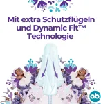 O.b. Extraprotect Normal tamponai, skirti vidutinio stiprumo ir stipresnėms dienoms, maksimali apsauga nuo pratekėjimo*, pakuotėje 56 vnt.