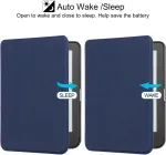 Vovipo Kobo Nia 6 dėklas - itin plonas i&scaron;manusis folio apsauginis dėklas su automatinio pažadinimo/užmigdymo funkcija, skirtas Kobo Nia 6.0 colių el. skaityklėms, i&scaron;leistoms 2020 m.