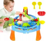 Water Table STALAS, VANDENS STALAS 2in1, ŽVEJYBA 25el. &Scaron;VIEČIA ŽAIDIMAS