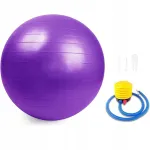 Gimnastikos kamuolys fitnesui, reabilitacijai, pilates nė&scaron;tumo metu, 65 cm