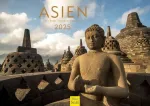 Edition Seidel Premium Kalendorius Azija 2025 formatas Din A3 sieninis kalendorius Sieninis kalendorius Kinija Indija Japonija Filipinai Jordanija Malaizija Indonezija &Scaron;ri Lanka Peter Schickert