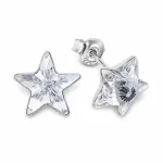 Diamond Sky Jewelry Sidabriniai auskarai &bdquo;Star&ldquo; su Swarovski&reg; kristalais
