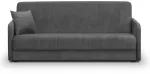 Mebel Elite I&scaron;skleidžiama sofa PORTO su patalynės dėže, 198 cm, pilka