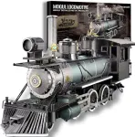 Piececool Metalo Dėlionė Garinis Traukinys 3d Modelis 282 Detalės