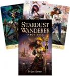 Us Games Systems Stardust Wanderer Tarot &ndash; kosminė taro kaladė auksiniais kra&scaron;tais, 78 kortos