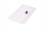 Rehau Aqbau baltos metalinės revizinės durelės su raktu 30x40cm