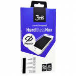 3MK HardGlass Max Privacy ekrano apsauga, Apple, iPhone 6S Plus, grūdintas stiklas, skaidrus/Juodas