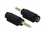 Delock Adapteris Klinkenstecker 4,4 mm 5 Pin zu Klinkenbuchse 3,5 mm 3 Pin