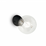 Lubinis &scaron;viestuvas Ideal Lux Wall lamp with 1 light WINERY, E27, juodas
