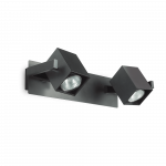 Lubinis &scaron;viestuvas Ideal Lux Wall lamp with 2 lights MOUSE, GU10, auksinis color