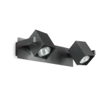 Lubinis &scaron;viestuvas Ideal Lux Wall lamp with 2 lights MOUSE, GU10, auksinis color