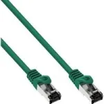 InLine &reg; Lankstinukas S / FTP PiMF Cat.8.1 Nemokamas halogenas 2000MHz Žalia 7.5m
