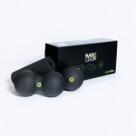 Masažinio volo bei kamuoliukų BLACKROLL BLACKBOX MINI rinkinys