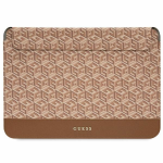 Ne&scaron;iojamo kompiuterio krep&scaron;ys 14" Guess GCube Stripes (GUCS14HGCFSEW) rudos spalvos