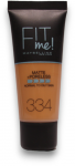 Maybelline Fit Me Matte + Poreless Liquid Foundation 334 Warm Tan, 30 ml