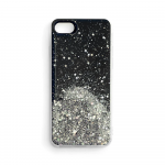 Wozinsky Star Glitter Shining dėklas skirtas Samsung Galaxy A42 5G, juodas