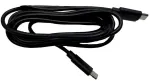 Contour Dizainas Mūsų patvarus ir kokybi&scaron;kas įkrovimo kabelis, specialiai sukurtas, kad jūsų RollerMouse ir SliderMouse veiktų sklandžiai., 2 m, USB C, USB C, Juoda