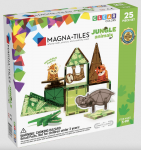 &bdquo;Magna-Tiles&ldquo; &ndash; džiunglių gyvūnų rinkinys, 25 vnt. (90222)