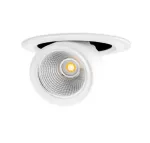 12W LED įleidžiamas &scaron;viestuvas HIDDEN, baltas, 3000K, 24&deg;
