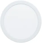 16,5W LED įleidžiama panelė FUEVA, balta, 3000K, 21,6cm