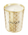 Lalique Noir Premier - Plume Blanche 1901 Floral Woody Musk Scented Candle, 190 g