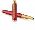 Parker Premium Raudona GT ra&scaron;iklių rinkinys dėžutėje su dovanų mai&scaron;eliu
