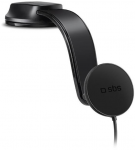 Telefono lakiklis su belaidžiu įkrovimu SBS TESUPPMAG15W2115W compatible with MagSafe - juodas