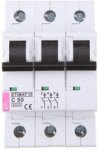 Eti Polam 002135721 Grandinės pertraukiklis 3P C 50A 6kA AC ETIMAT10 002135721