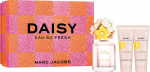 Marc Jacobs Daisy Eau So Fresh EDT tualetinis vanduo moterims, 75 ml + body lotion, 75 ml + du&scaron;o želė, 75 ml