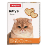 Maisto papildas su vitaminais : Beaphar KITTY'S Cheese, 75tab.