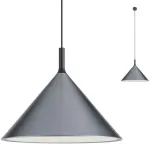 Pakabinamas &scaron;viestuvas JAAP, E27, pilkas, 01-1610
