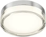 8W LED pavir&scaron;inis &scaron;viestuvas FRISBI, chromo sp., 4000K, IP44, 01-3726