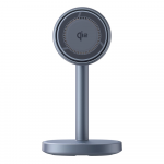 Baseus Inductive Charger Stand Orbit 2 Pro Qi2 20W pilkos spalvos