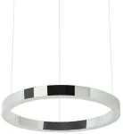 25W LED pakabinamas &scaron;viestuvas RING 40, sidabro sp., 3000K